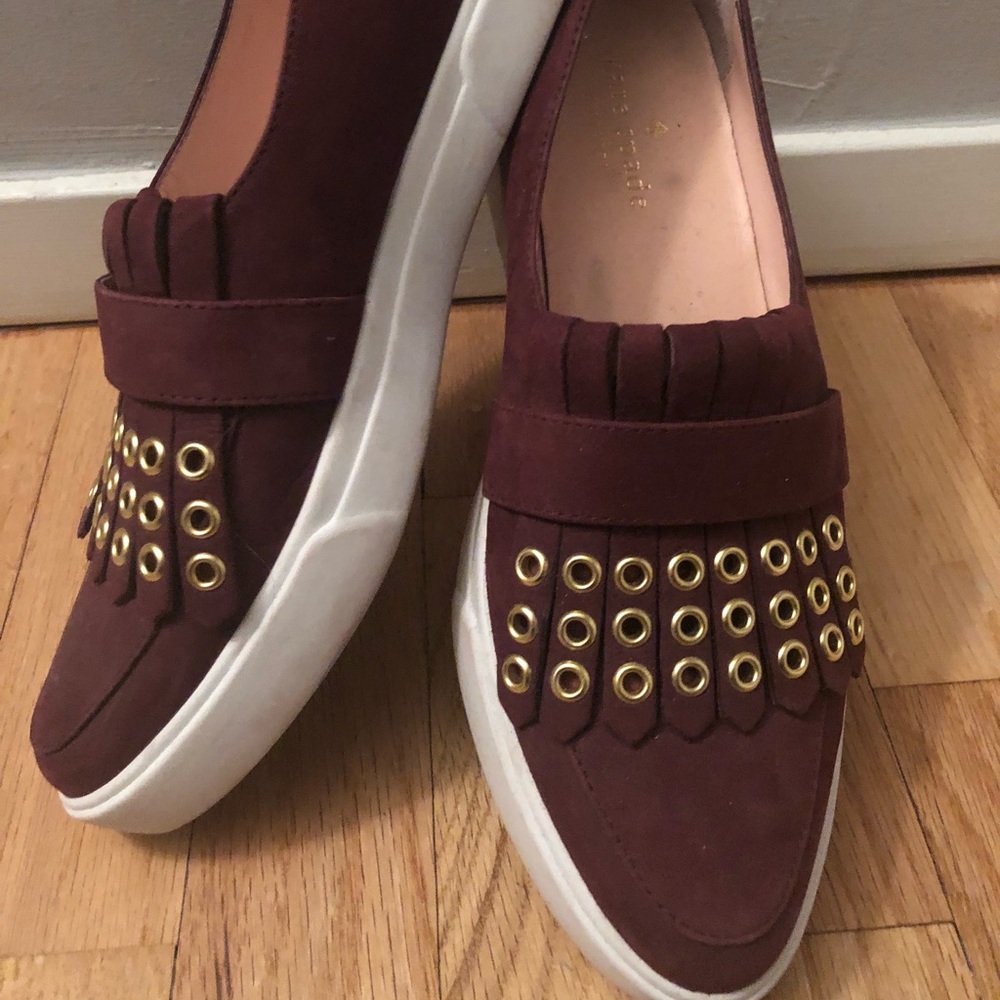 Kate Spade slip on sneakers